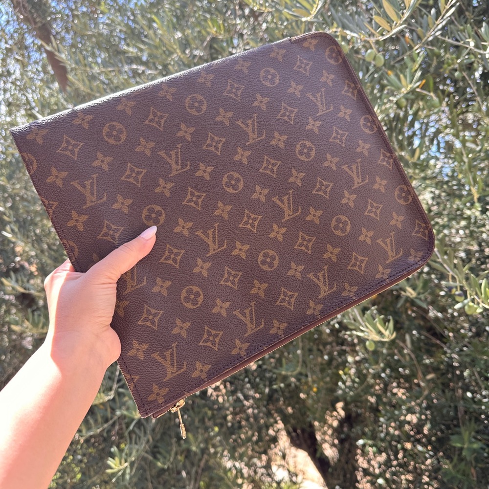 SOLD ❌ Louis Vuitton Monogram Pouch Accessories Zip
